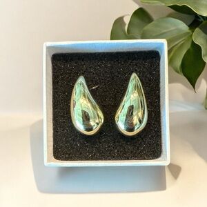 Gold Teardrop Earrings